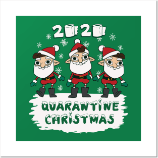 Quarantine Christmas Posters and Art